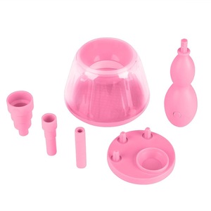 3Colors Electric Makeup Brush Cleaner Set Automatic Wash Fast Drying Brushes Tool Kit