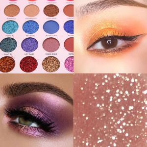 80 Colors Shimmer Glitter Pigmented Eye shadow Private Label Eyeshadow Palette