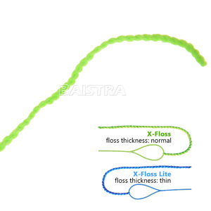 AZDENT Cheap Price Implant and Bridge Used Colored Green Dental Floss