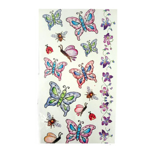 cartoon butterfly sticker tattoo waterproof tattoo sticker