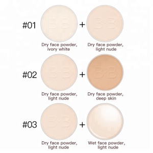 Cosmetics makeup private label compact face powder