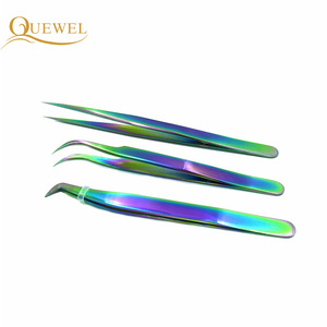 Custom Logo Eyelash Tweezers, Beauty Supplies Private Label Tweezers Eyelash Extension, Eyelash Tool Tweezers For Cosmetics