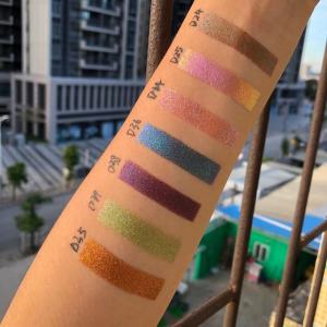 Custom Palette Matte Shimmer Duochrome Multi Chrome Individual Makeup Eyeshadow Palette with Private Label