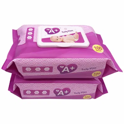 Custom Wet Wipes Factory Wholesale Cheap Alcohol Free Wet Towel Disposable Cleaning Baby Wet Wipe