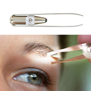Eyebrow Tweezer With LED Light