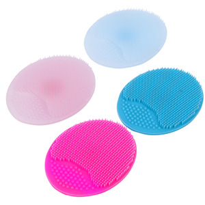 Facial Cleaning Brush Gentle Exfoliation Skin Care Tools Brush Silicone Face Scrubbers Makeup Cleaner