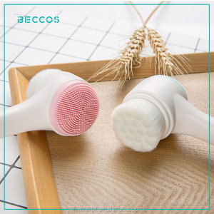 Factory high quality comfortable deep clean silicone facial cleansing brush