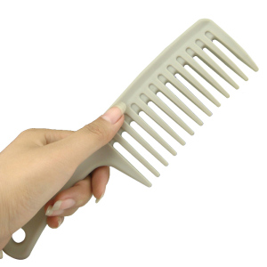 Factory Outlet high quality plastic hair comb wide tooth comb