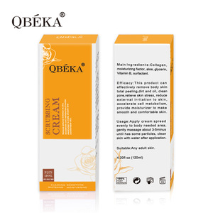 FDA QBEKA Scrubbing Cream Body Hard Skin Remover For Unisex Skin Care