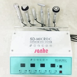 High effective 4 in 1 wrinkle remover needle free mesotherapy device