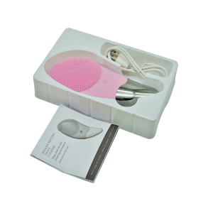 High frequency 6000rmp waterproof IPX7 rechargeable deep cleaning face scrubber silicone facial cleansing brush