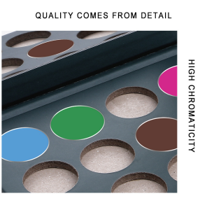 High Pigment Private Label Magnetic Diy Eyeshadow Palette Pressed Glitter Eyeshadow