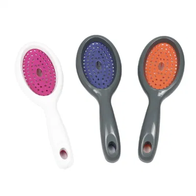 High Quality Multicolor Massage Scalp Air Paddle Plastic Hair Brush Comb Hair Styling Tools Air Hair Brush Detangling Hair Brush