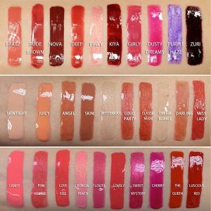 High quality packing bag color lasting lip gloss with 85 colors waterproof oem private label lip gloss