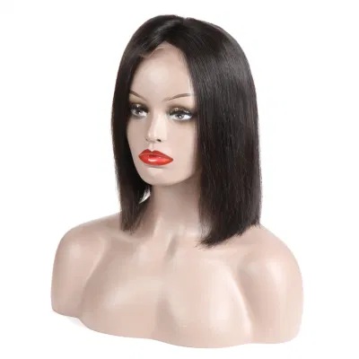 Kbeth Human Hair Bob Short Wigs 10 Inch 13*4 Lace Front Brazilian 10A 100% Virgin Remy Straight Full Lace Frontal China Wig for Black Women Wholesale