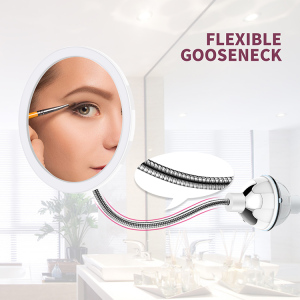 M7 Flexible Gooseneck Bathroom Cosmetic Led Light Makeup Mirror