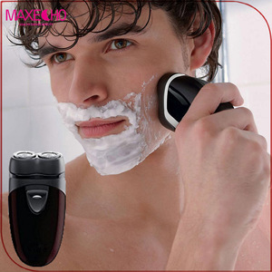 MAXECHO Easy-carry mini shaver Mini Beard shaver, Black Man Electric ShaverBlack, Portable Electric Shaver