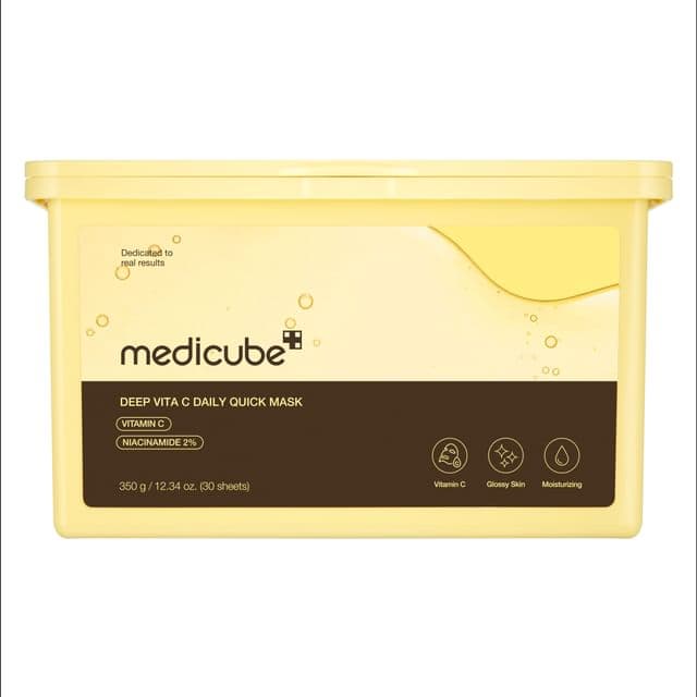 [MEDICUBE] DEEP VITA C DAILY QUICK MASK