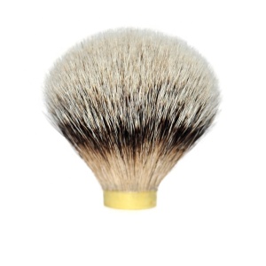 Mens Shaving Brush Gift Pure Best Badger Hair High Grade Chrome + Resin Handle Hand Made OEM/ODM