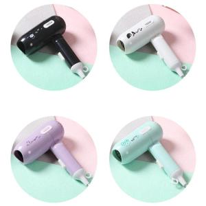 Mini Portable Hair dryer, 2-Speed Energy-Saving Folding Electric Hair Dryer With Collecting Nozzle Low Noise Hair dryer