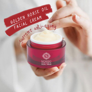 New Hot Selling Golden Horse Oil Anti Aging and Whitening Cream