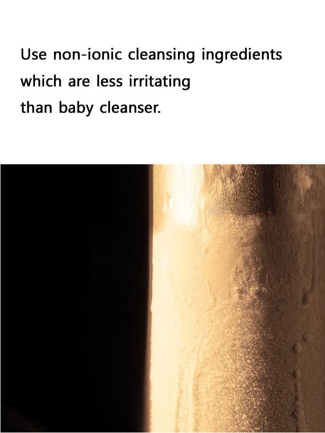 Non-ionic vegan cleanser