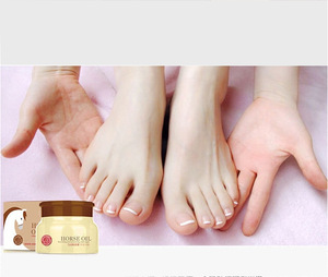 OEM/ODM Nourishing and moisturizing crack repair skin care foot cream horse oil for cracked heels private label
