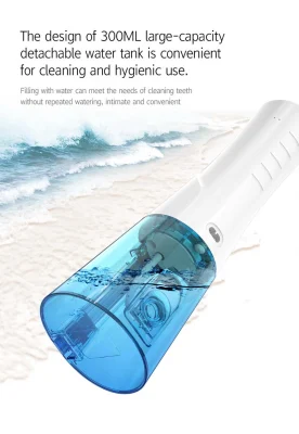 Oral Care Hygiene Irrigator Cordless Floss Water Jet Dental Flosser