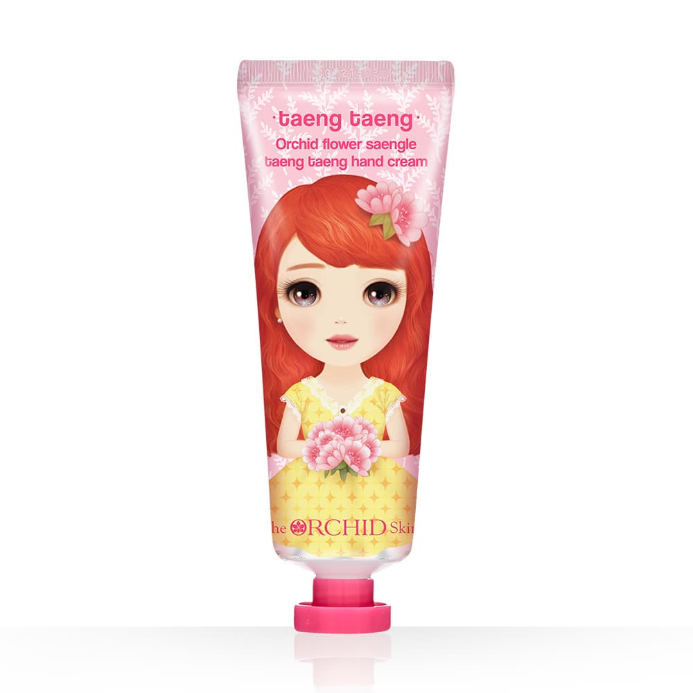 Orchid flower saengle taeng taeng hand cream
