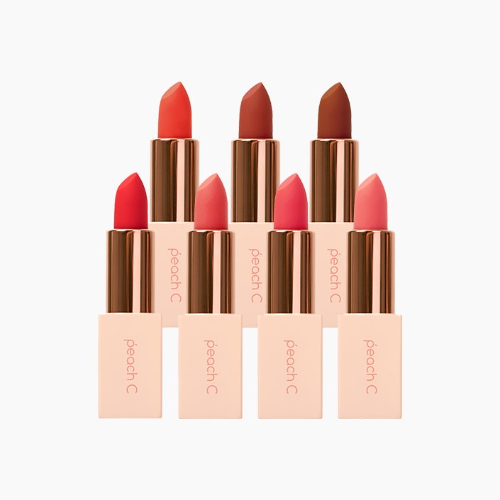 (Peach C) Easy Matte Lipstick [01 Spring Coral] 3.6g