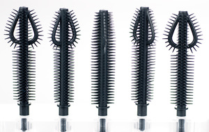 Private label 4d fiber  waterproof  mascara with mascara wands