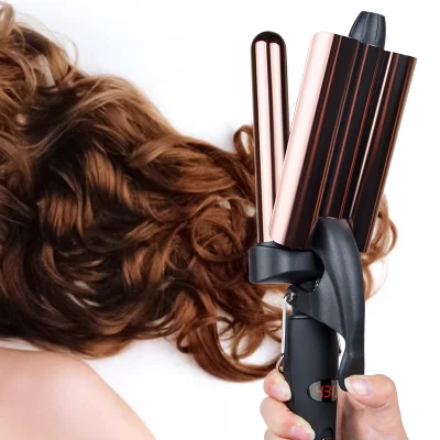 Private Label Wavy Professional Iron Curling Rotating Automatic Hair Curler