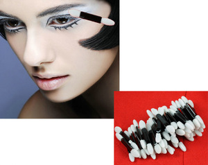 Promotional Dual-ended Disposable Sponge Makupe Eye Shadow Applicator