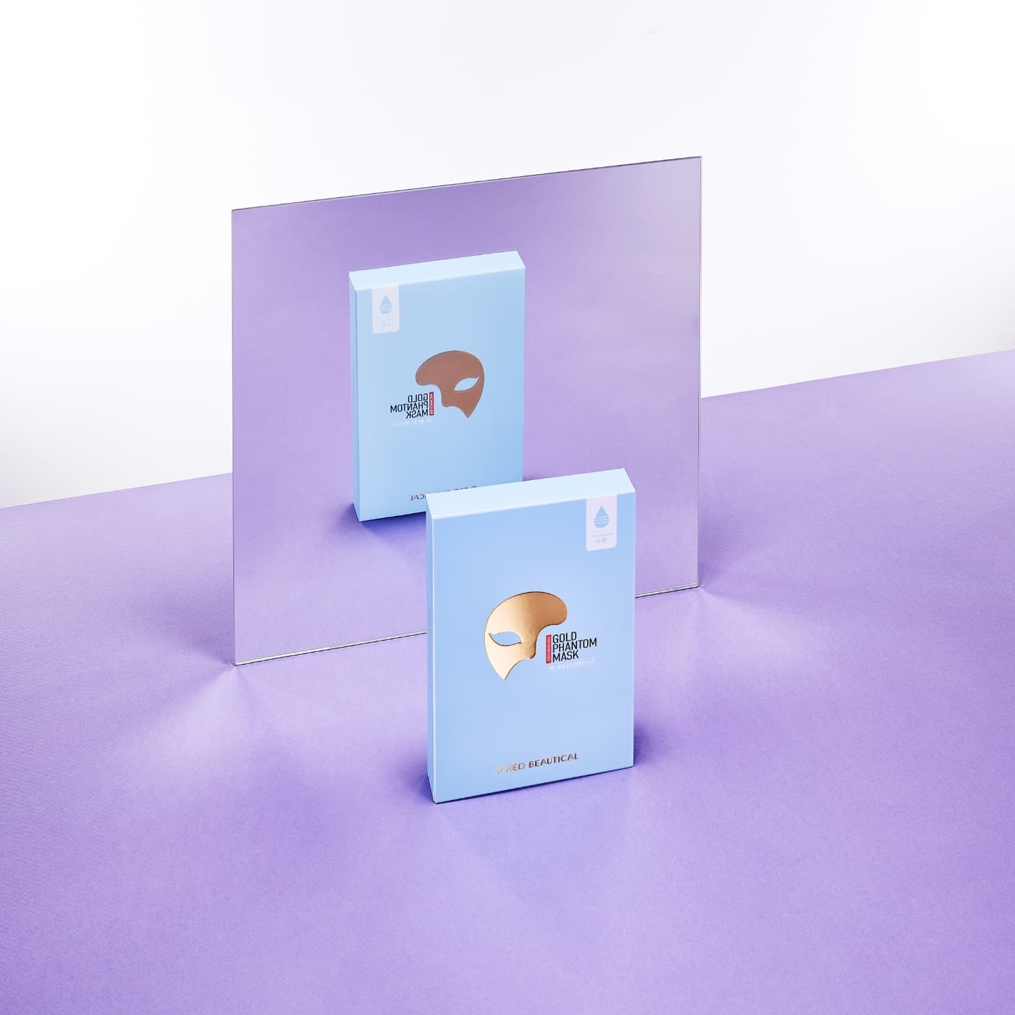 RED GLOWING SKIN GOLD PHANTOM MASK, The Daily Face Mask Pack