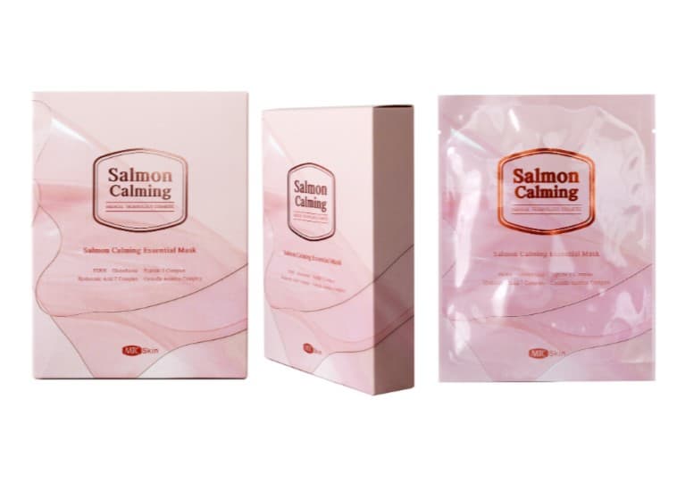 Salmon Calming Essential Mask 23g X 10ea