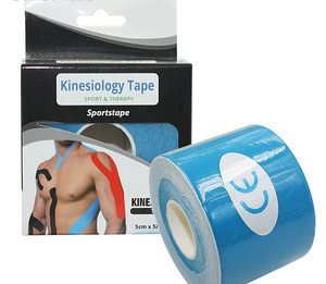 Sports safety  4 way stretch kinesiology tape for athletic