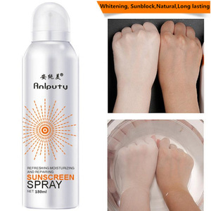 Summer clear repair waterproof dry zinc oxide safest spray sunscreen