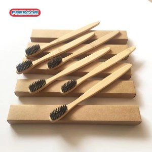 Travel home hotel use Wholesale Private Label Eco Friendly Bamboo Toothbrush manufacturer
