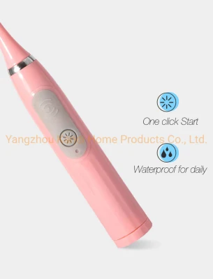 Waterproof for Daily Three-Colour Personal Care Sonic Electric Toothbrush