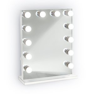 Wholesale Hollywood Touch Sensor Switch Mirror Desktop Beauty Led Light Makeup Mirror With 12pcs Light Bulbs Vanity Mirror