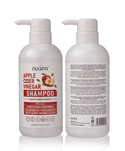 Wholesale Private Label Nuspa Hair Care Apple Cider Nourishing & Hydrating best Hair Shampoo with Natural Argan Oil