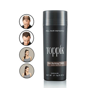 Wholesale TOPPIK Hair Fiber 10 Colors Hair Loss Regrowth Treatment Conceal Thinning Hair Building Fiber Liquid