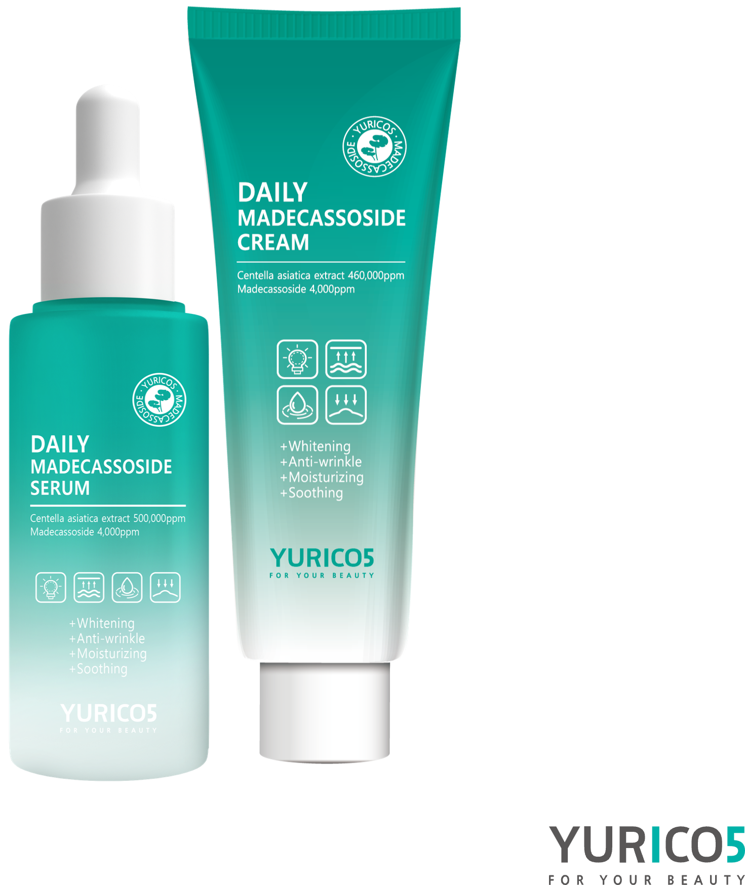 [Yuricos]Daily Madecassoside Cream tube