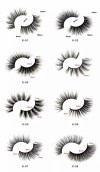 Natural Eyelash 100% Hand Made Wholesale 3D Silk Eyelashes Faux Mink Lashes