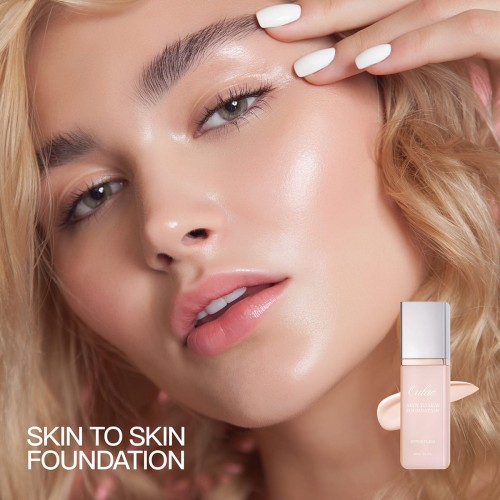 OULAC skin to skin foundation  hot selling cosmetic face makeup cruelty free flawless smooth and moisturizing high concealment