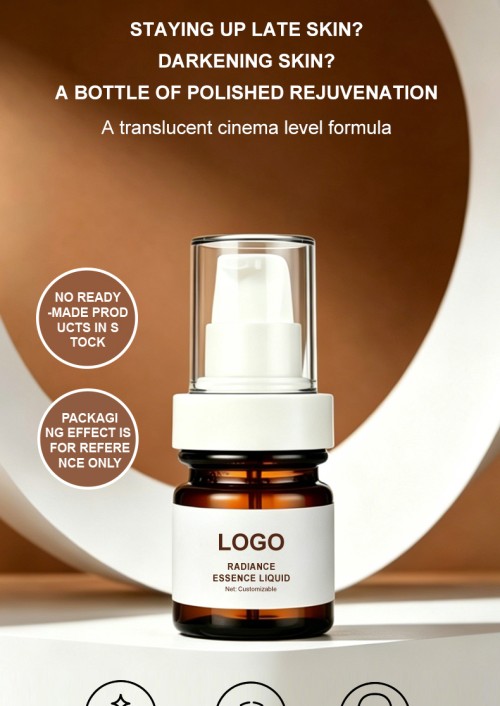 Radiate with radiance facial essence