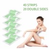 Sain LZ Hot selling wax strips / Hair removal wax paper wax / Hair removal paper strips