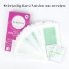 Sain LZ Hot selling wax strips / Hair removal wax paper wax / Hair removal paper strips