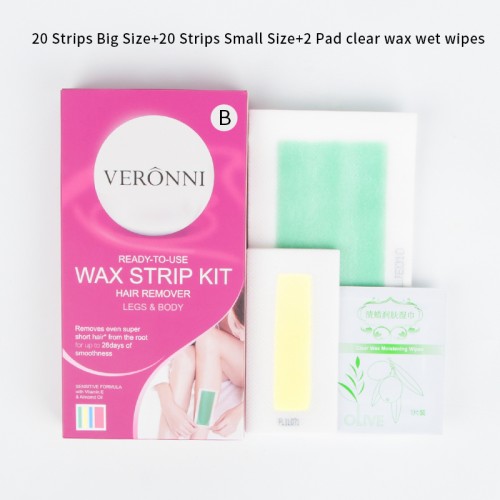 Sain LZ Hot selling wax strips / Hair removal wax paper wax / Hair removal paper strips