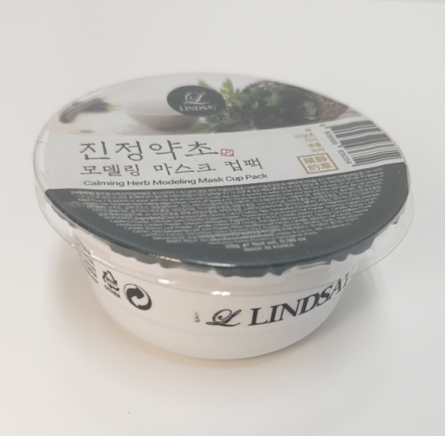[LINDSAY Modeling Mask Cup Pack #Claming]Korean Beauty Korean skin care Korean Cosmetics Cruelty-Free Mask Pack Calming Herbal